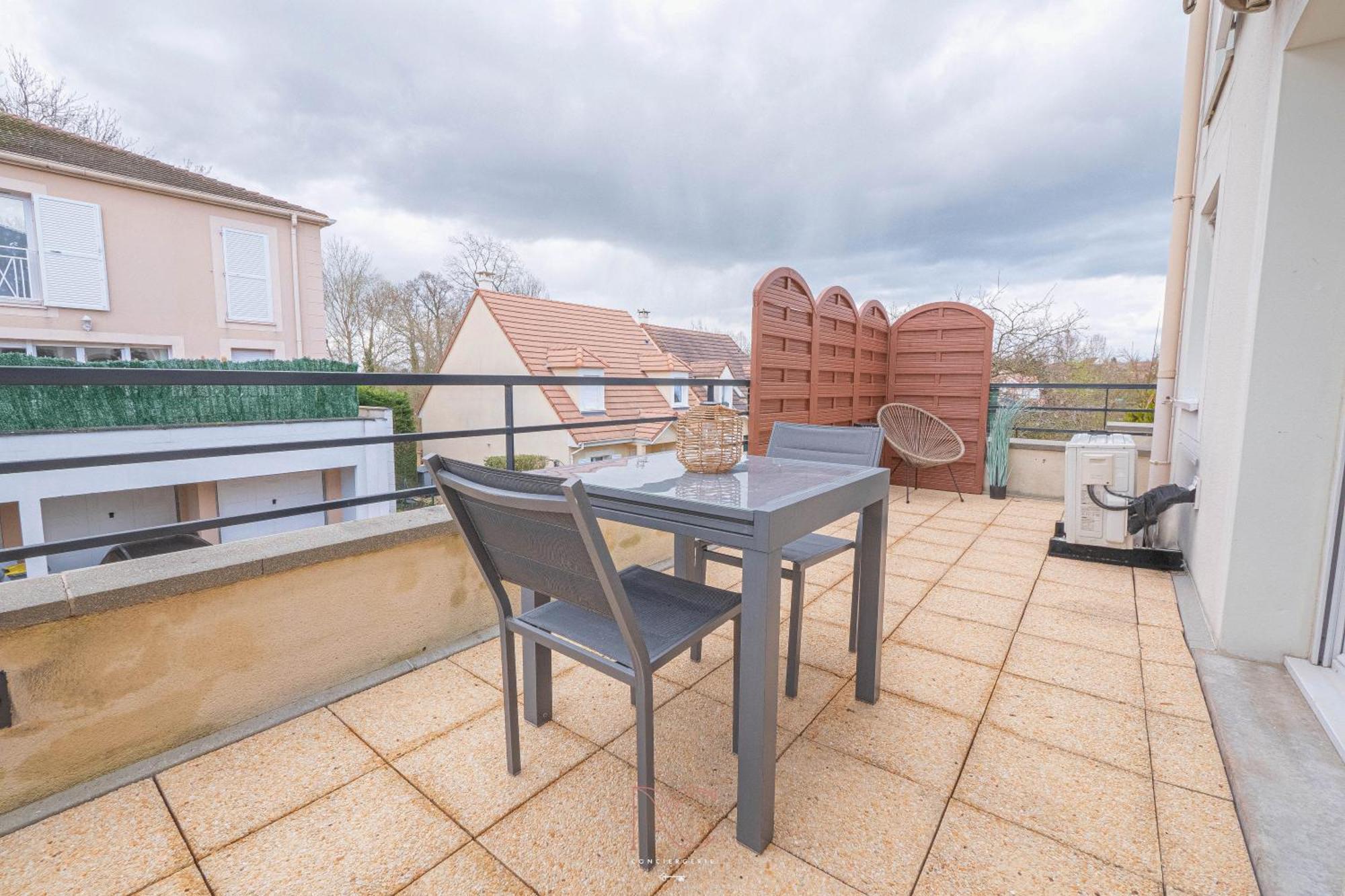 *Disneyland-Paris* 9 Pers, 2 Parkings, Wifi, Ac Монтеврен Екстериор снимка